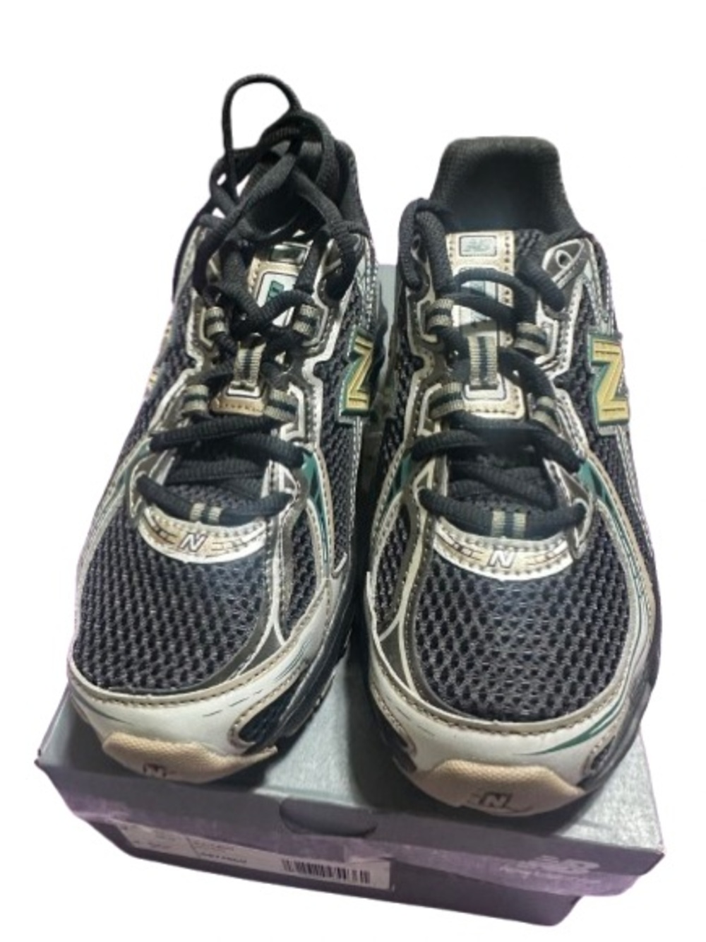 NEW BALANCE 740 BIG KID 'BLACK GREY OLIVE Size 4